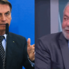 Bolsonaro e Lula - Foto Reprodução do Twitter