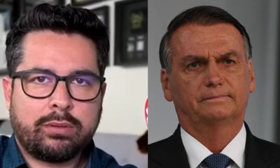 Paulo Figueiredo e Bolsonaro - Foto Reprodução do Twitter