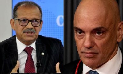 Desembargador Sebastião x Moraes - Foto Reprodução do Twitter