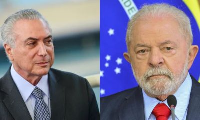 Michel Temer e Lula - Foto Reprodução do Twitter