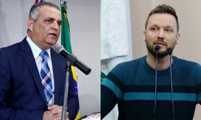 Deputados Maurício Marcon e Alfredo Gaspar - Foto Reprodução do Twitter