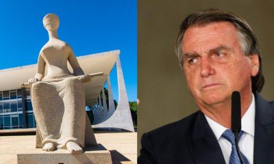 Ministros STF e Bolsonaro - Foto Reprodução do Twitter