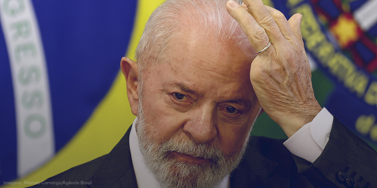 Desaprovação ao governo Lula atinge 70,7% no Centro-Oeste e 60,8% no Sudeste