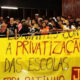professores de esquerda ocupam Assembleia Legislativa do Paraná