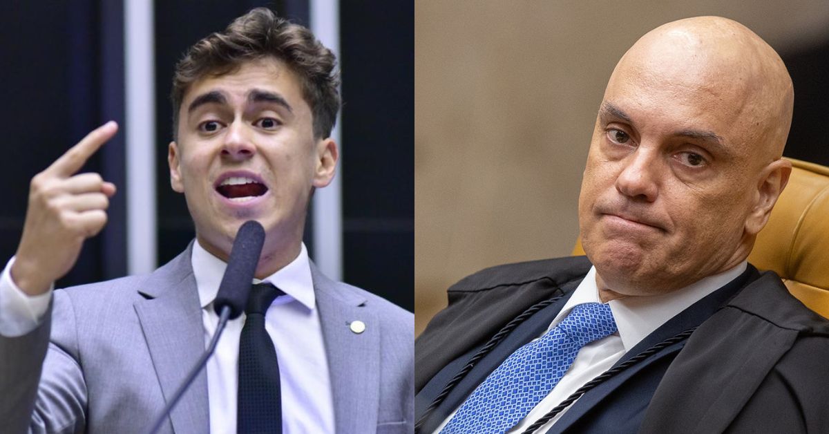 Nikolas sobre Moraes: “O que tem de cabelo, tem de honra”