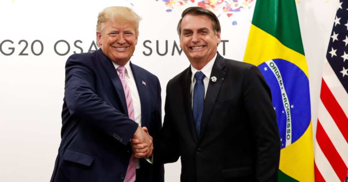 Bolsonaro presta apoio a Trump: “Nos veremos na posse”