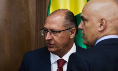 Alckmin defende Moraes e afirma: 'Brasil deve muito a ele'; 'Teve firmeza na eleição':