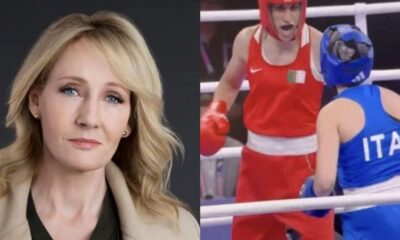 “Paris 2024 ficará manchada”, afirma J.K. Rowling sobre boxeadora trans