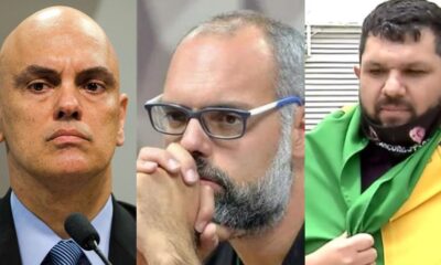 URGENTE: Moraes manda prender Allan dos Santos e Oswaldo Eustáquio