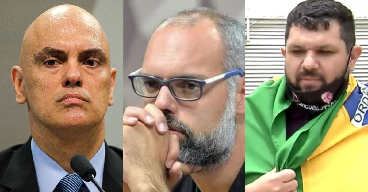 URGENTE: Moraes manda prender Allan dos Santos e Oswaldo Eustáquio