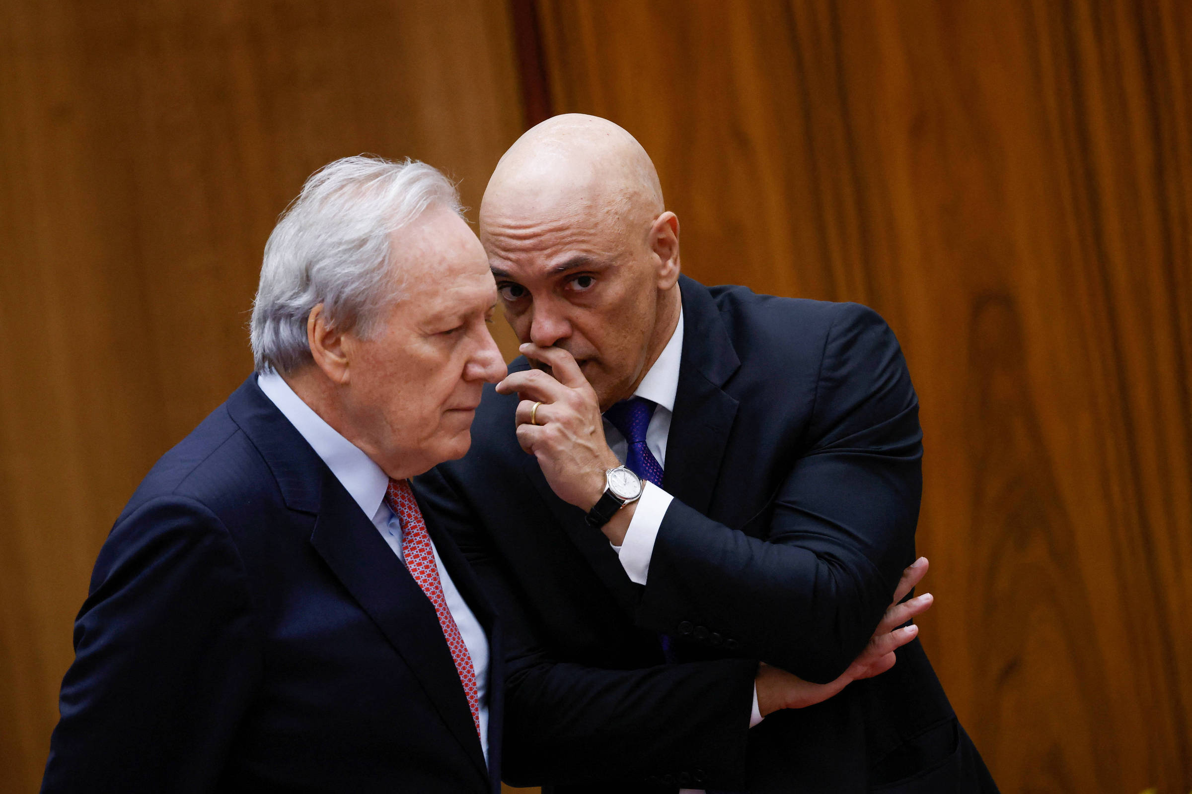 Republicanos dos EUA querem cancelar visto de Moraes e Lewandowski reage com fúria