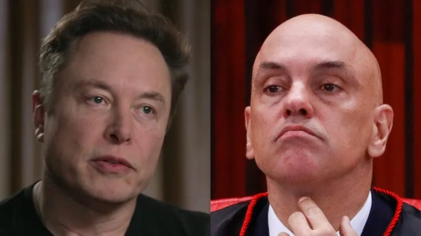 Um dos maiores jornais do mundo sai em defesa de Elon Musk contra Moraes e detona proibição do X no Brasil