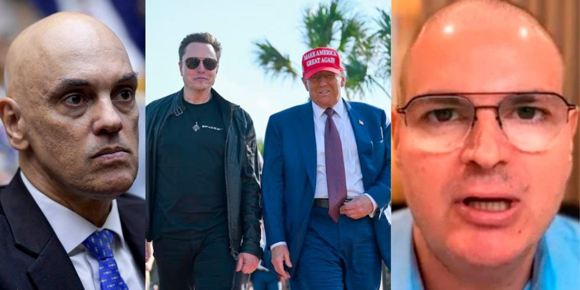 Mesmo com câncer agressivo, Constantino denuncia Moraes e pede ajuda a Trump e Musk